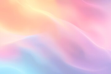 Obraz premium エッジをぼかしたパステルレインボーのグラデーション背景