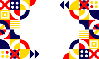 Fototapeta premium abstract mosaic flat design background
