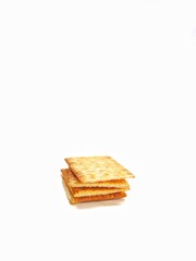 healthy malkist cracker biscuits without sugar on a white background