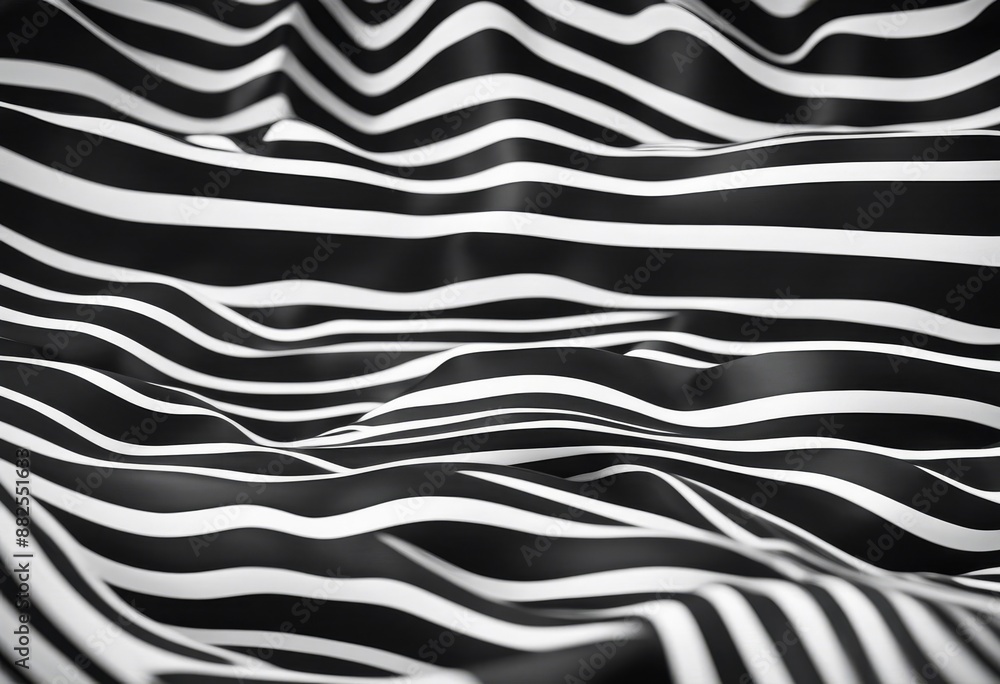 Poster abstract black zigzag pattern line graphic background white design patterns