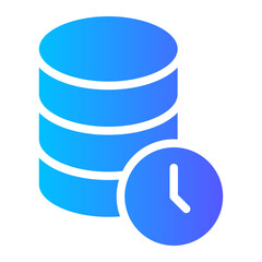 time gradient icon