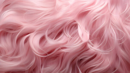 Fototapeta premium Pink Hair Texture Abstract Background
