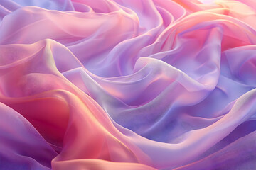 Fototapeta premium Pink and Purple Fabric Abstract Background