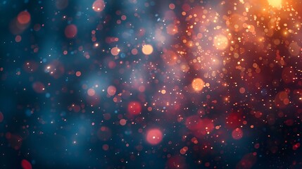 Fototapeta premium a blurry image of a blue and red background.