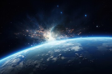Fototapeta premium Earth space earth astronomy.