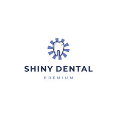 shiny tooth logo icon. Modern shiny tooth icon from dental health collection