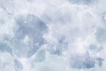 背景素材_水彩テクスチャ_灰色