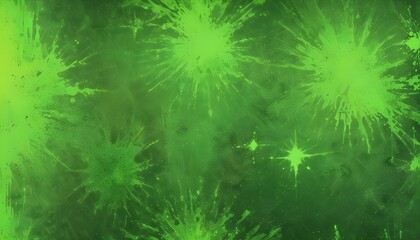 Clear Plain Shiny Warm Soft Vintage Bokeh Cloudy Wave Like Geometric Green Background or Texture