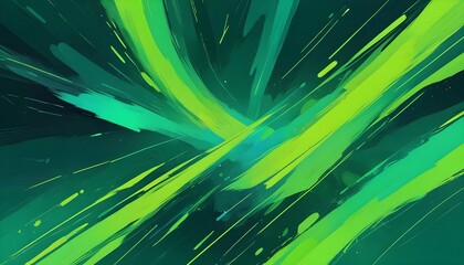 Clear Plain Shiny Warm Soft Vintage Bokeh Cloudy Wave Like Geometric Green Background or Texture