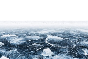 Fototapeta premium PNG Frozen lake nature backgrounds landscape.