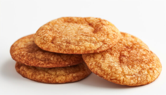 classic snickerdoodle cookies, featuring golden-brown cookies with a slightly crisp edge and a soft, chewy center, coated in cinnamon sugar