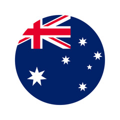 Round Australia flag icon © ValGraphic