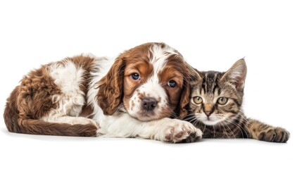 Puppy and Kitten Companionship