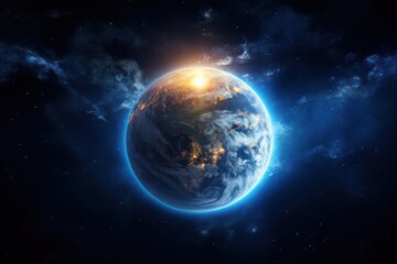 Fototapeta premium World planet earth astronomy.