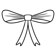 bow and ribbon illustration