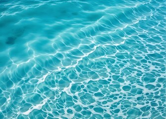 Obraz premium blue water surface