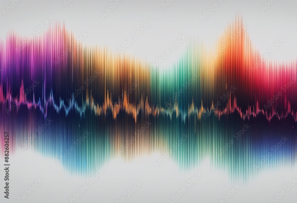 Aufkleber audio image background sound illustration color digital wave graphic black gradient music graph freq
