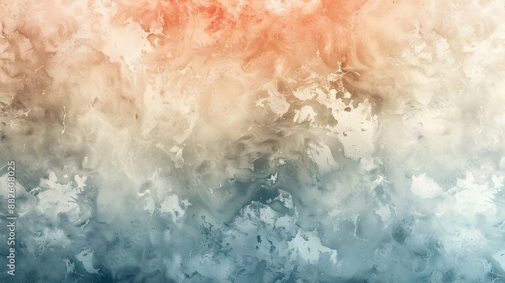 Poster abstract background with swirls and color transitions