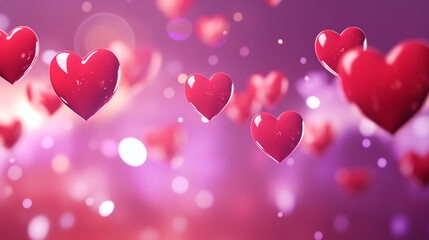 valentine hearts background