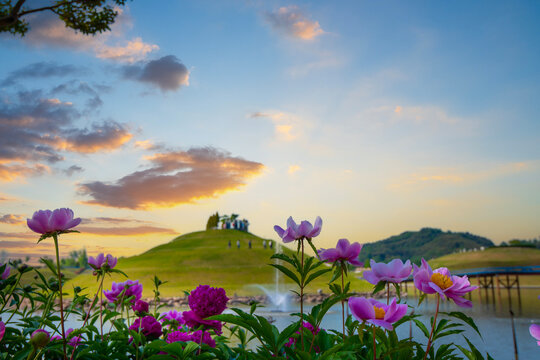 View of Suncheonman Bay National Garden.