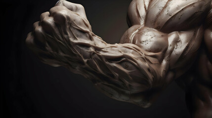 Muscular Arm Illustration