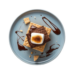 Isolated PNG Melted Marshmallow Magic , GENERATIVE AI