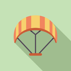 Paragliding canopy floating on the wind, promising an exciting and unforgettable experience in the sky