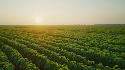 Fototapeta premium Soybean Fields