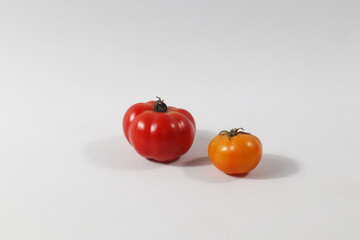 tomato isolated in white background