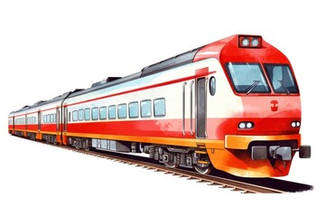 Fototapeta premium Train train locomotive vehicle.