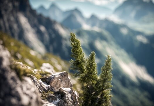 snow gipfel adventure bergsteiger ai ans hiker mountain hike schaut generative countryside berge erklimmen sein ziel alpen berglandschaft sport aven will schweizer