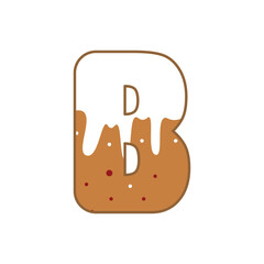 Melting Alphabet Cookies