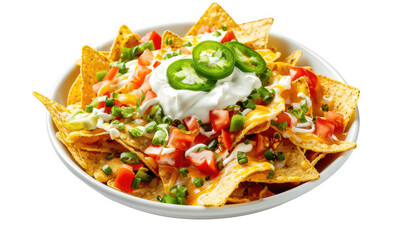 Loaded Nachos with Toppings