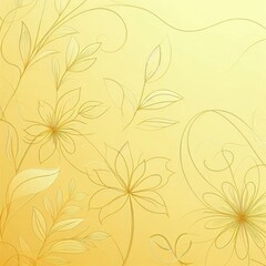 Fototapeta premium Positive Energy: Bright Yellow Backdrop