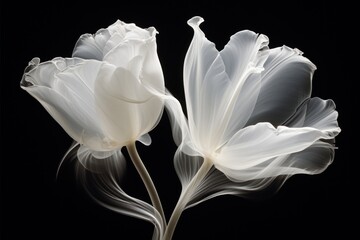 Tulip flower petal plant inflorescence.