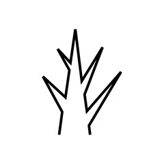 Natural floral logo simple illustration vector art for your brand