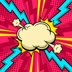 Comics boom backgrounds. Bang design. Hand drawn vector illustration