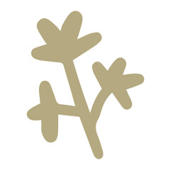 Obraz premium Boho Floral Element Cute