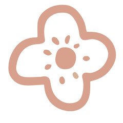 Boho Floral Element Cute