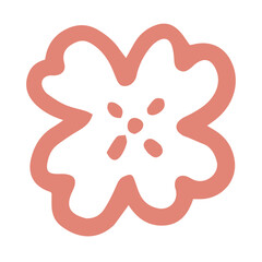 Boho Floral Element Cute
