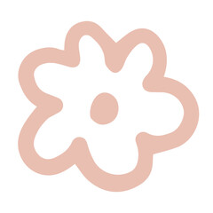 Boho Floral Element Cute