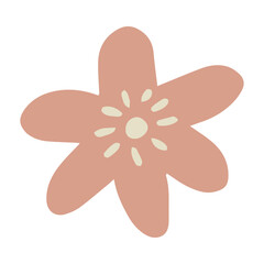 Boho Floral Element Cute