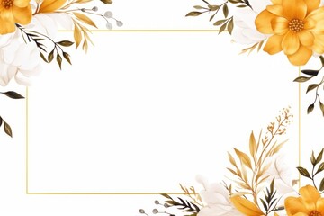 Flower border frame backgrounds pattern fragility.