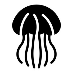 jellyfish Solid icon © Barudak Lier