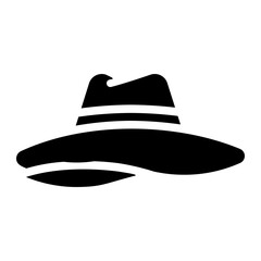 pamela hat Solid icon