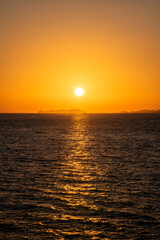 Obraz premium sunset over the sea