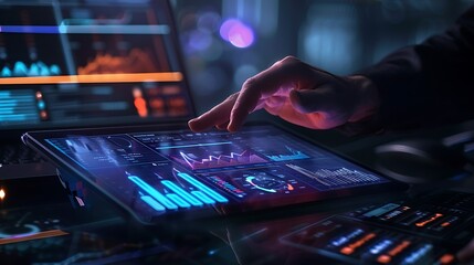 Data Analysis on a Digital Tablet