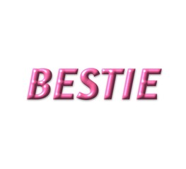 Fototapeta premium Bestie logo