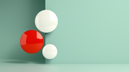 Abstract composition of overlapping circles, representing unity and harmony, ideal for teamwork and collaboration visuals. Illustration, Image, , Minimalism,