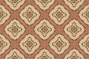 African American Patterns, Traditional Ethnic Ikat, Aztec Abstract Vector Pattern, Seamless Pattern in Tribal, Folk Embroidery and Mexican Style.